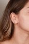 Heliophilia Silver Pendientes de Plata de Ley 925 Oro Rosa ELKAB92191R